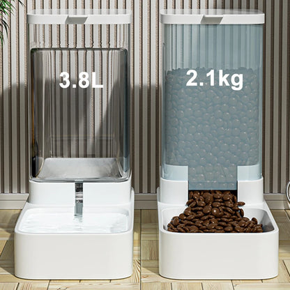 AUTOMATIC FOOD AND WATER DISPENSER